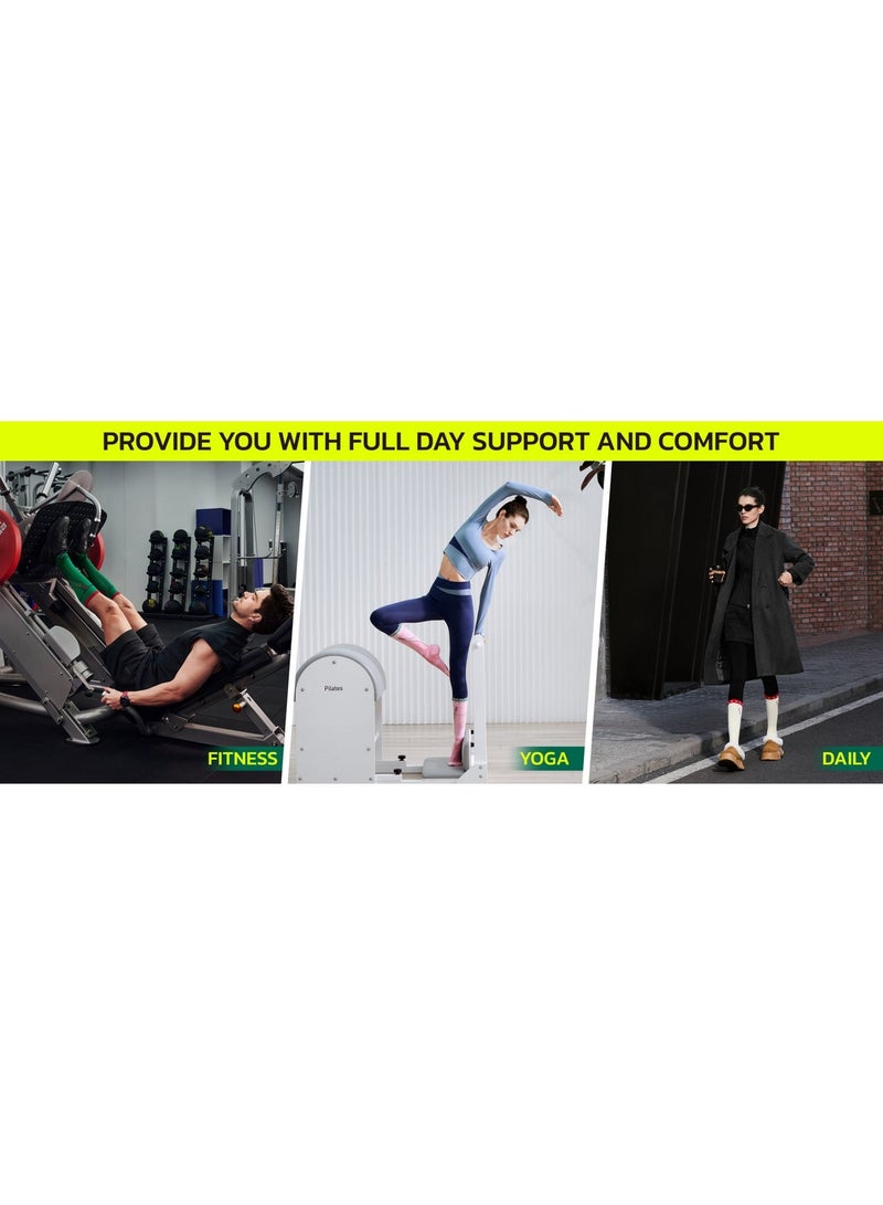 aoFIT Compression Socks | Graduated Compression Socks for Running, Travel, Nurses, Teachers, Sports Recovery & Everyday Comfort - Image 1