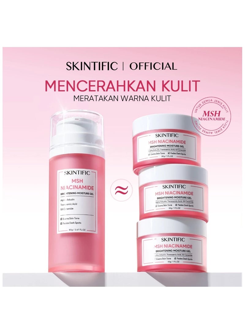 SKINTIFIC MSH Niacinamide Brightening Moisture Gel  80G - Image 2
