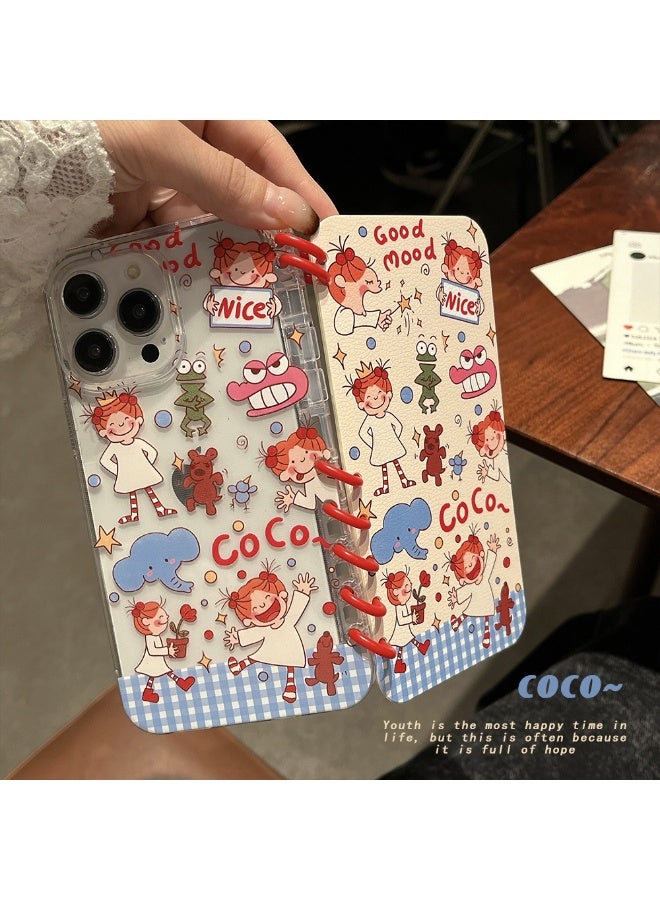 NIBEMINENT Cute Protective TPU Case Cover For iPhone 14 Pro, CoCo Sauce - Image 1