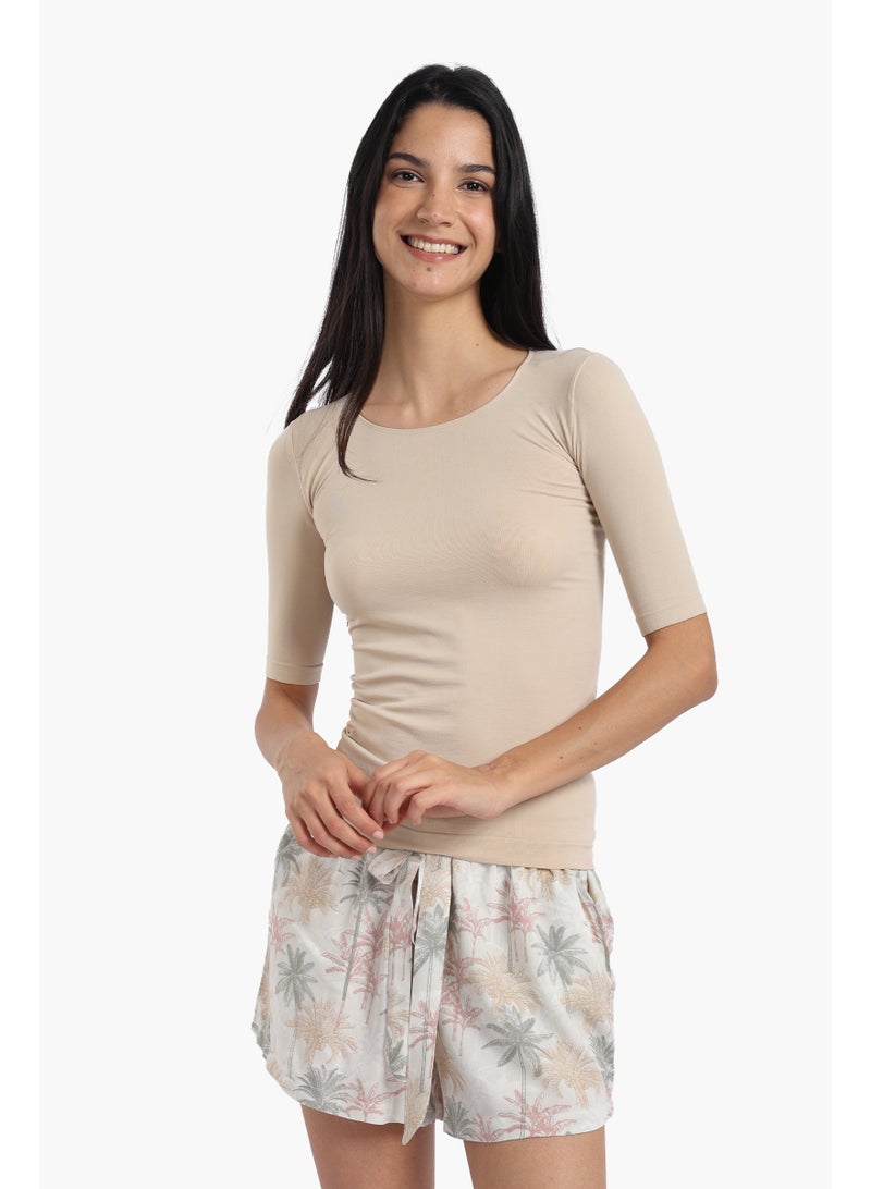 Carina Short Sleeves Top (Cookies) - Image 1