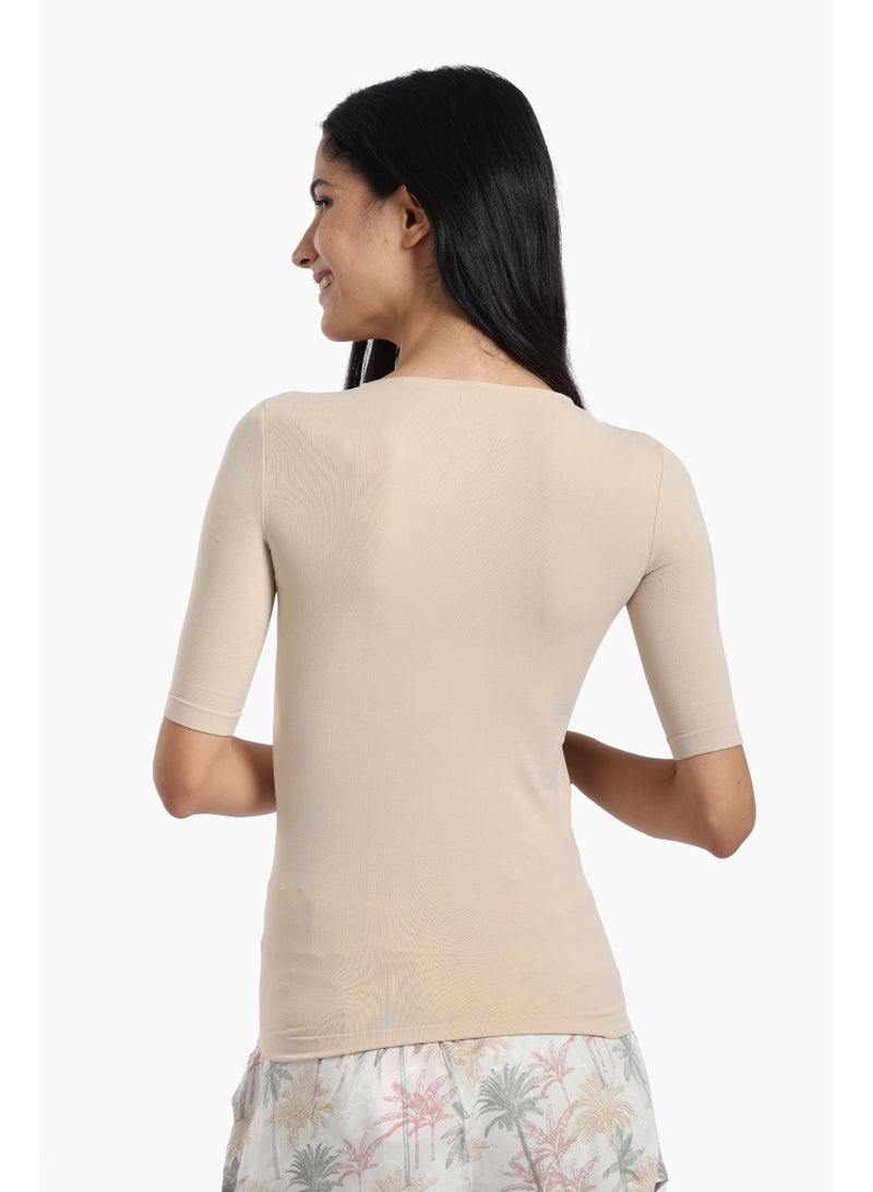 Carina Short Sleeves Top (Cookies) - Image 3