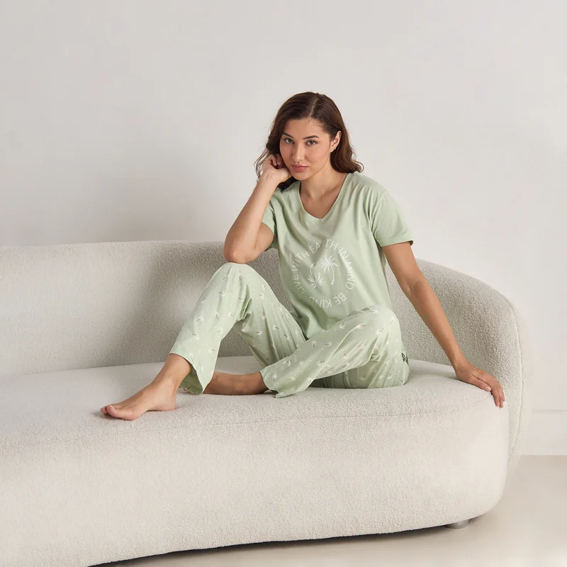 سبلاش فيڤ Printed Pyjama Set
