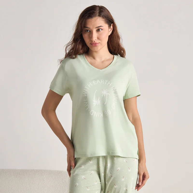 سبلاش فيڤ Printed Pyjama Set