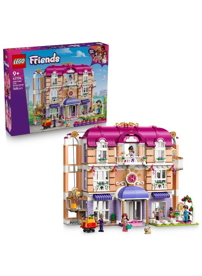 LEGO Friends Heartlake City Grand Hotel 42704 Building Toy Set (1229 Pieces) - Image 1