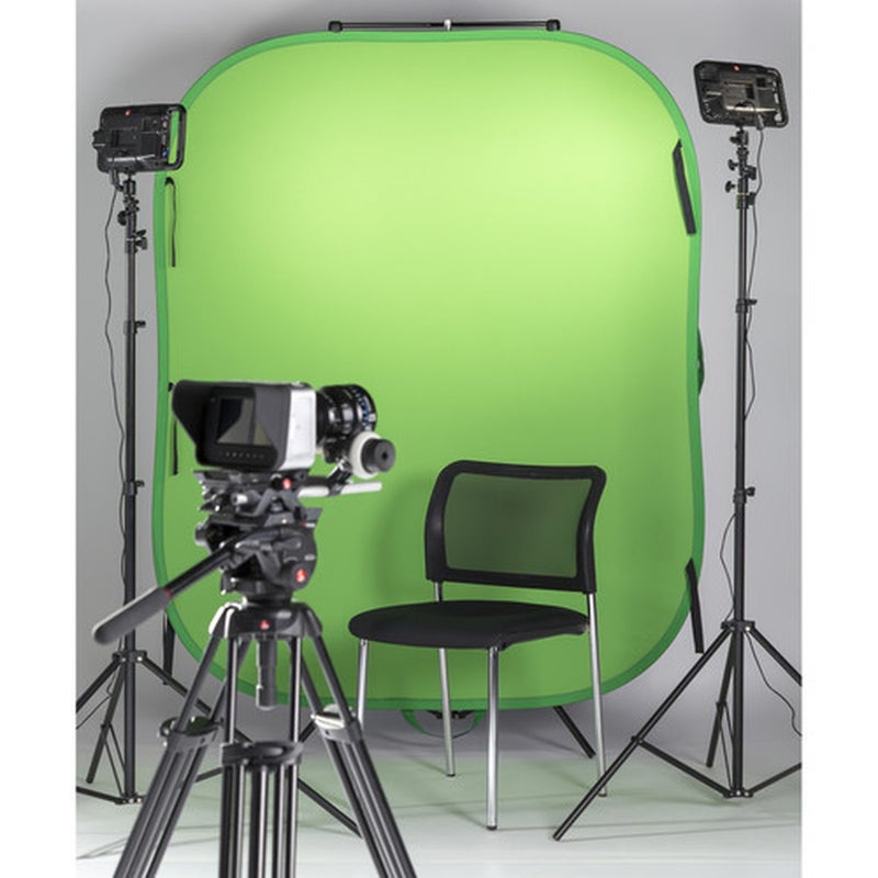 Manfrotto Chromakey Collapsible Background - 6x9' (1.8m x 2.75m) - Green - Image 3