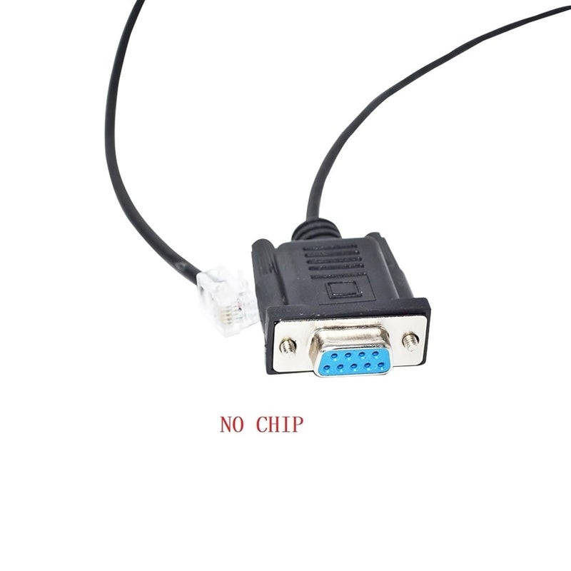 USB to RJ11 6P4C RS232 Serial Programming Configuration Communication Cable(5m,DB9 Female to RJ11) - Image 2