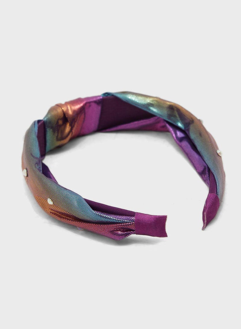 Claires Kids Rainbow Headband  - Image 2