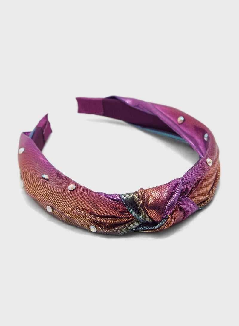 Claires Kids Rainbow Headband  - Image 1