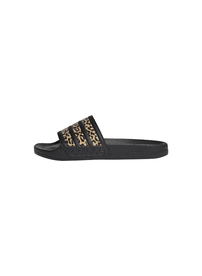 اديداس Adidas Adilette Shower Black Swimming Slides For Women 8