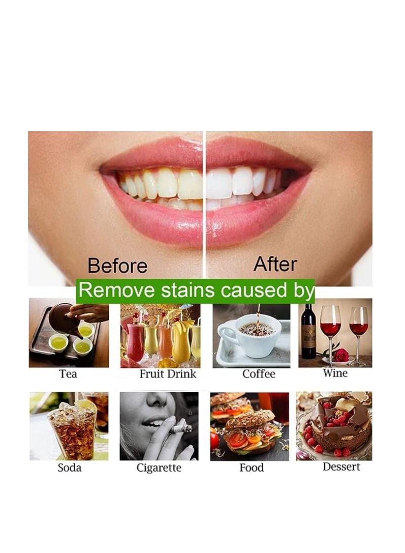 ORiTi Teeth Whitening Charcoal Powder + Bamboo Brush Oral Care Set, Natural Activated Charcoal Teeth Whitener Powder - Image 4