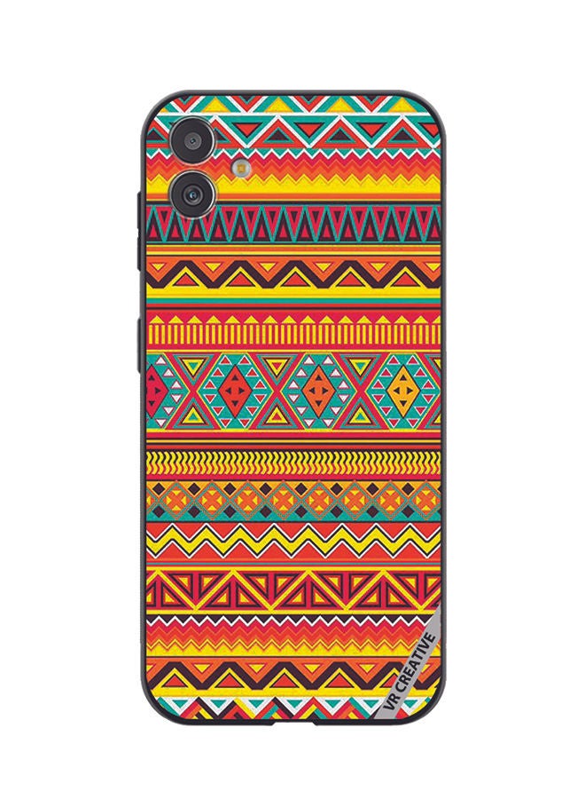 VR CREATIVE Protective Case Cover For Samsung Galaxy F14 Abstract Design Multicolour - Image 1
