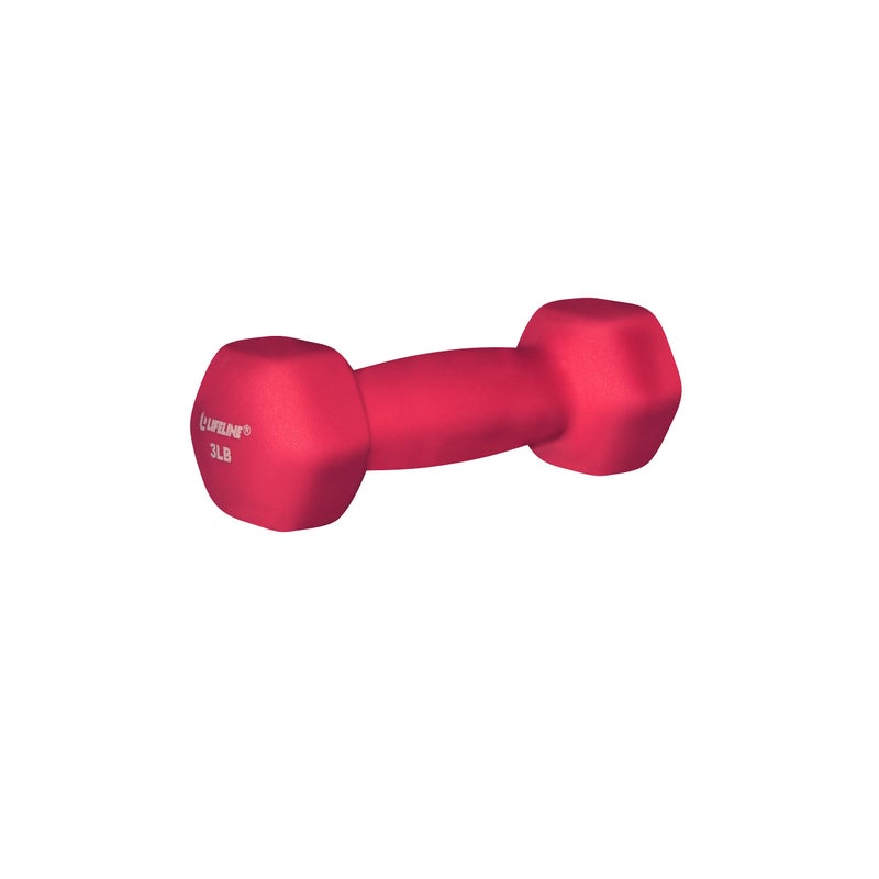 Lifeline Fitness Neoprene Dumbbell Weights â€“ Premium Individual Hand Weights â€“ Multiple Weight Options Available - Image 1