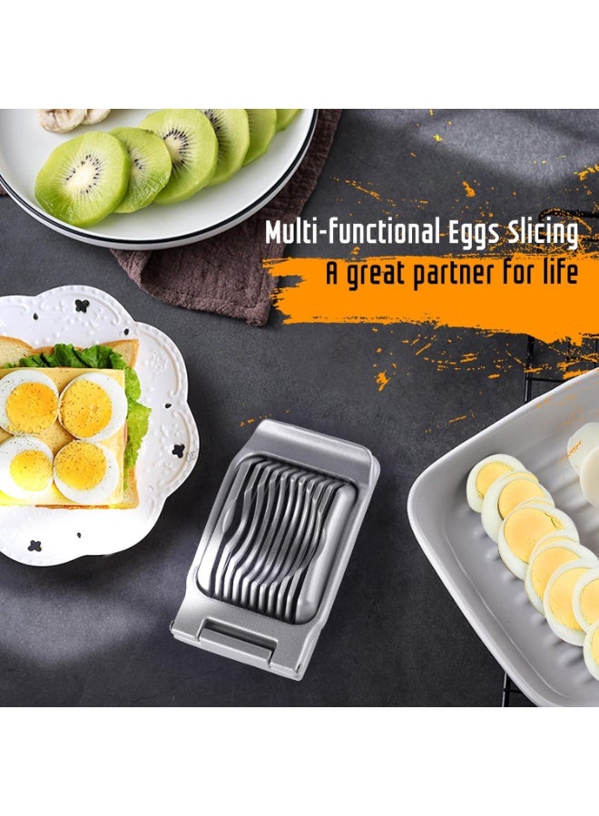 Beauenty Stainless Steel Hard Boiled Egg and Strawberry Slicer - Durable Aluminium, Dishwasher Safe for Soft Fruits - Image 4
