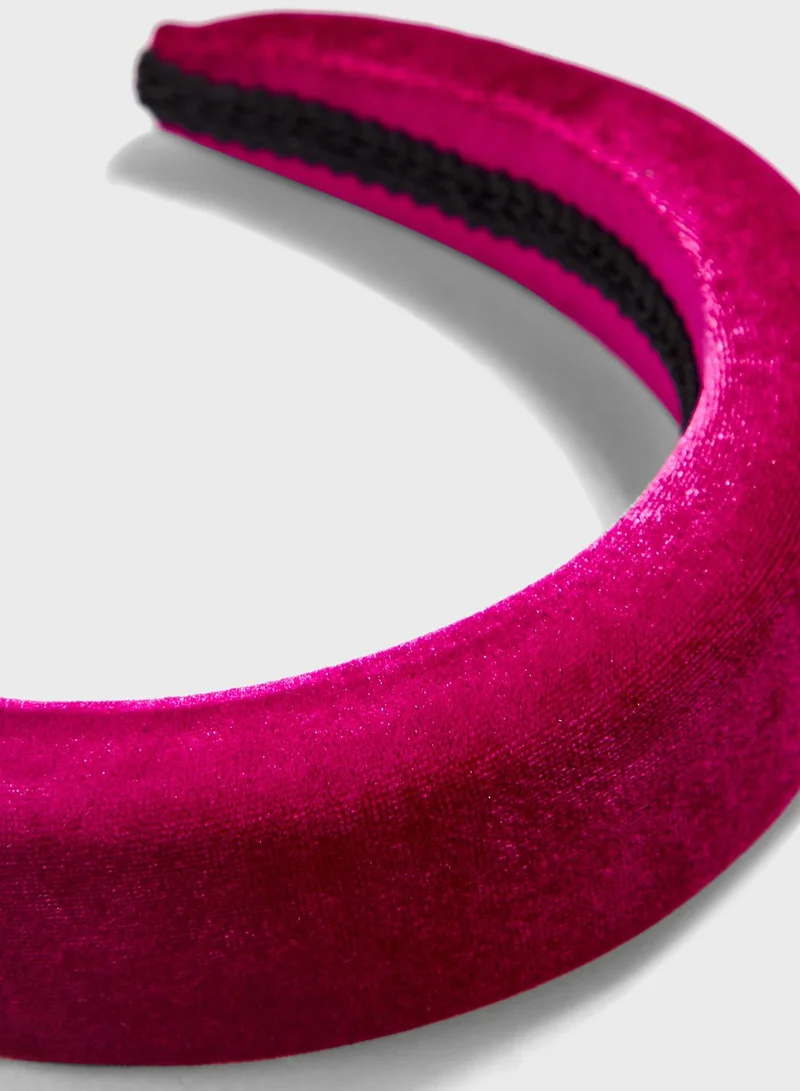 FOREVER 21 Velvet Padded Headband