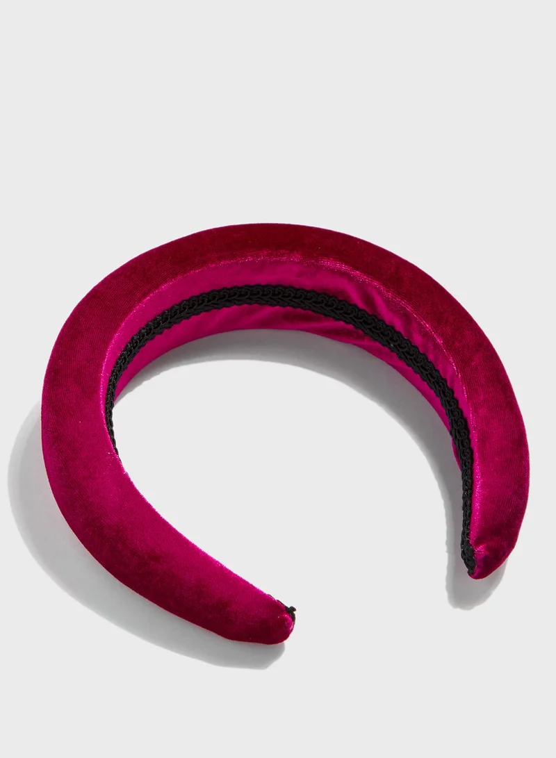 FOREVER 21 Velvet Padded Headband