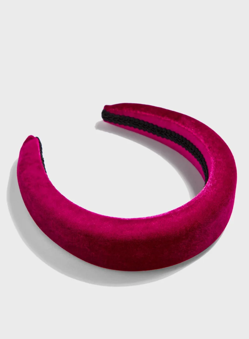 FOREVER 21 Velvet Padded Headband