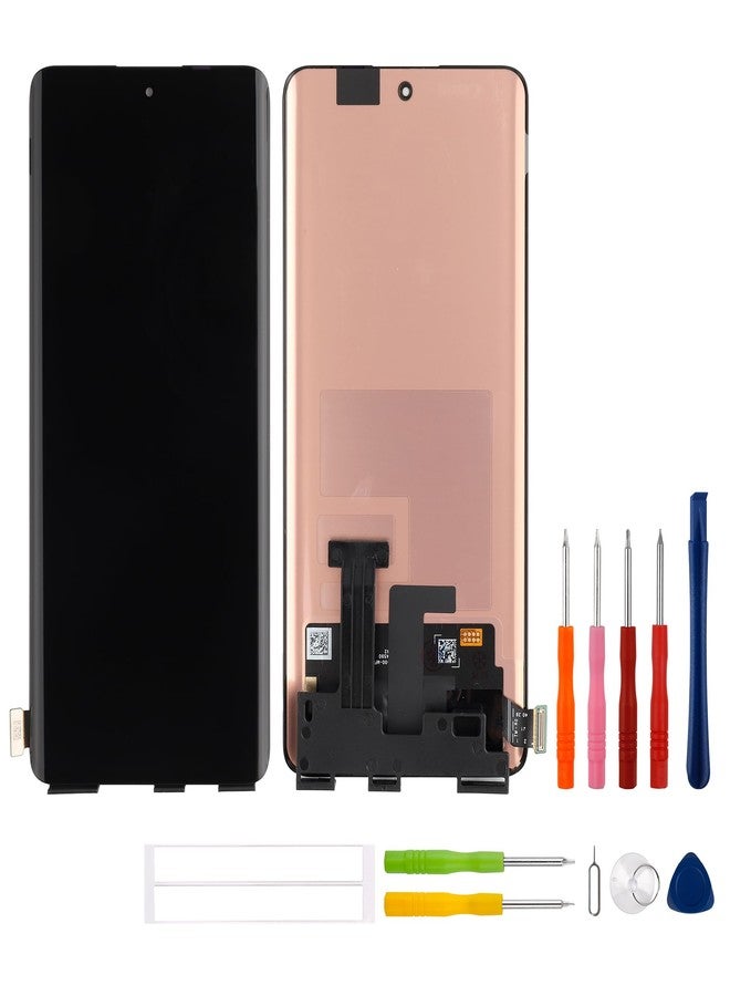 SWARK OLED LCD Display Compatible with Real-me 11 Pro+ [6.7"] RMX3740, RMX3741 Touch Screen Digitizer Assembly Replacement + Tools - Image 1