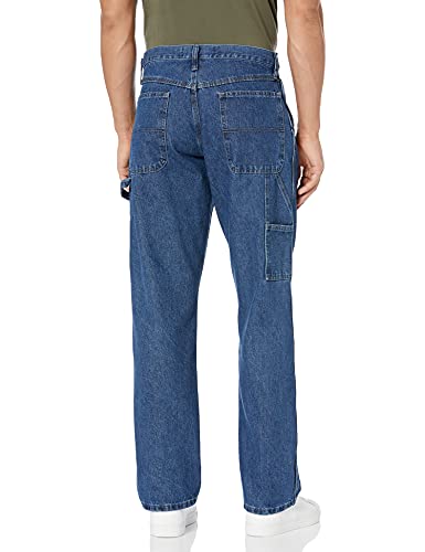 Wrangler Authentics Men's Big & Tall Classic Carpenter Jean, Retro Stone, 44W x 32L - Image 2