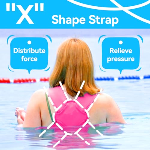 YESYBC Baby Carrier, Dual-Use Adjustable Baby Sling Support Infant Chest Holder with Drawstring Backpack for Newborn to Toddler 13-33 lbs Swimming Pool Beach Land (Pink) - Image 5
