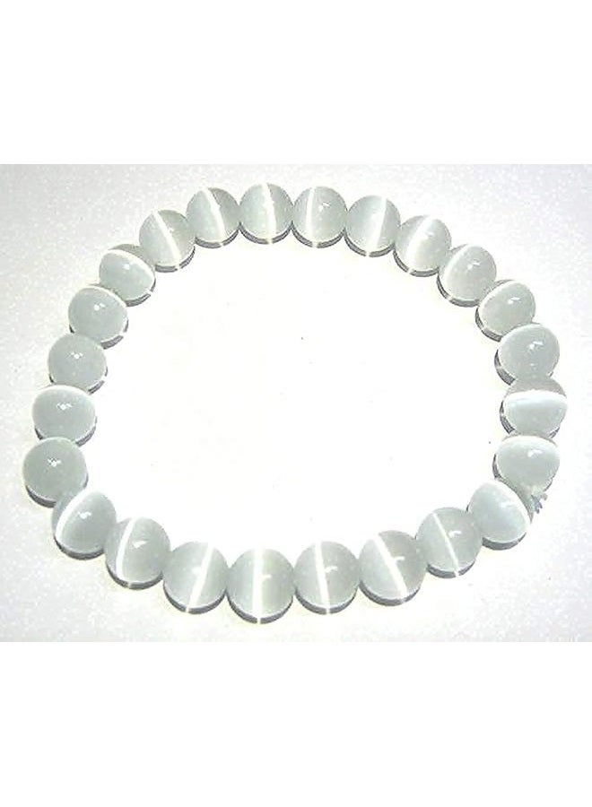 CRYSTALMIRACLE Selenite Beaded Bracelet Crystal Healing Fashion Jewelry Men Women Handcrafted Accessory Wellness Peace Meditation - Image 3