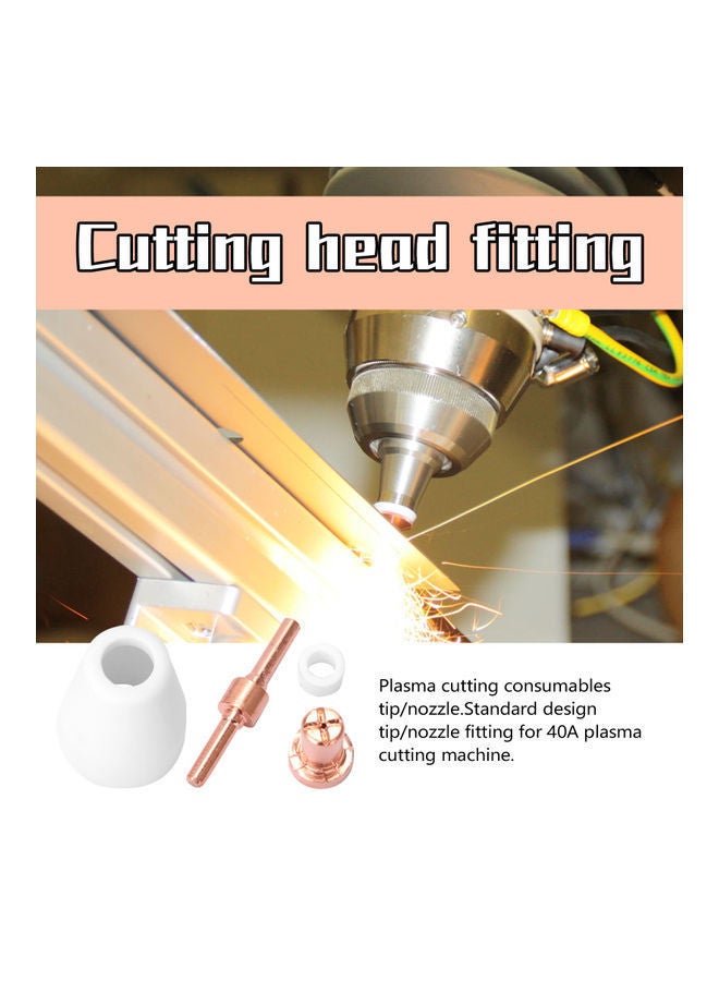 NIBEMINENT Plasma Cutter Machine Spare Parts Gold/White  - Image 3