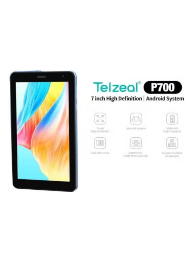 Telzeal P700 7-Inch Android Tablet – 6GB RAM, 256GB Storage – Dual SIM & 5G Connectivity – Compact Lightweight Design – 3000mAh Battery – Ideal for Travel, Study & Daily Entertainment – Fast & Portable Android Device for Kids and Adults – Green - Image 5