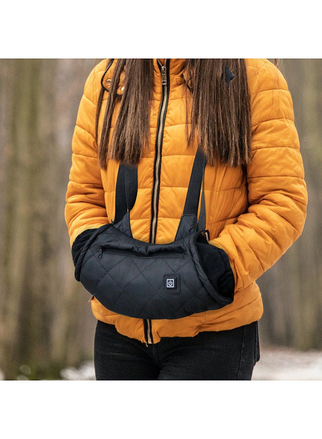 Generic Heated Hand Warmer Electric Heating Hand Warmer Pouch Portable USB Handwarmer with 3-Level Temperature Control  - Image 3