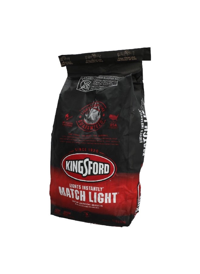 Kingsford Match Light Instant Charcoal Briquets Black 5.4 kg 32090  - Image 2