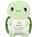 Hollowfly 118 Inch Turtle Plush Turtle Stuffed Animal Christmas Funny Positive Cute Stuff Active Support Gifts Motivational Gifts for Women Men Coworker Teacher Birthday Holding Pillow Positive Decor - Image 2