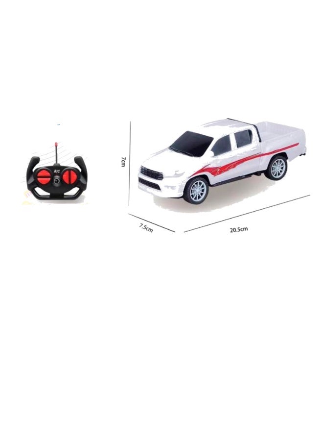 Rally 1:18 Hilux Full Function Remote Control Car Toy with Remote Control and Charger Fun and Interactive for Kids - Image 1