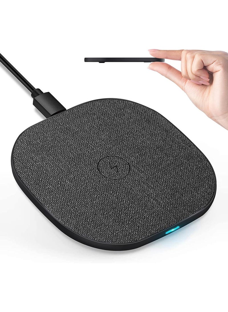 SYOSI Wireless Charger for iPhone 14 Pro/13/12/11/X/XR/Xs/8,15w Max Fast Qi Charging Pad for Samsung S22/S21/S20/S10/S9,Note 20/10/9/8,Google Pixel 6/5,HUAWEI P40/P30/Mate 40/30, OnePlus and other Qi Phone - Image 1