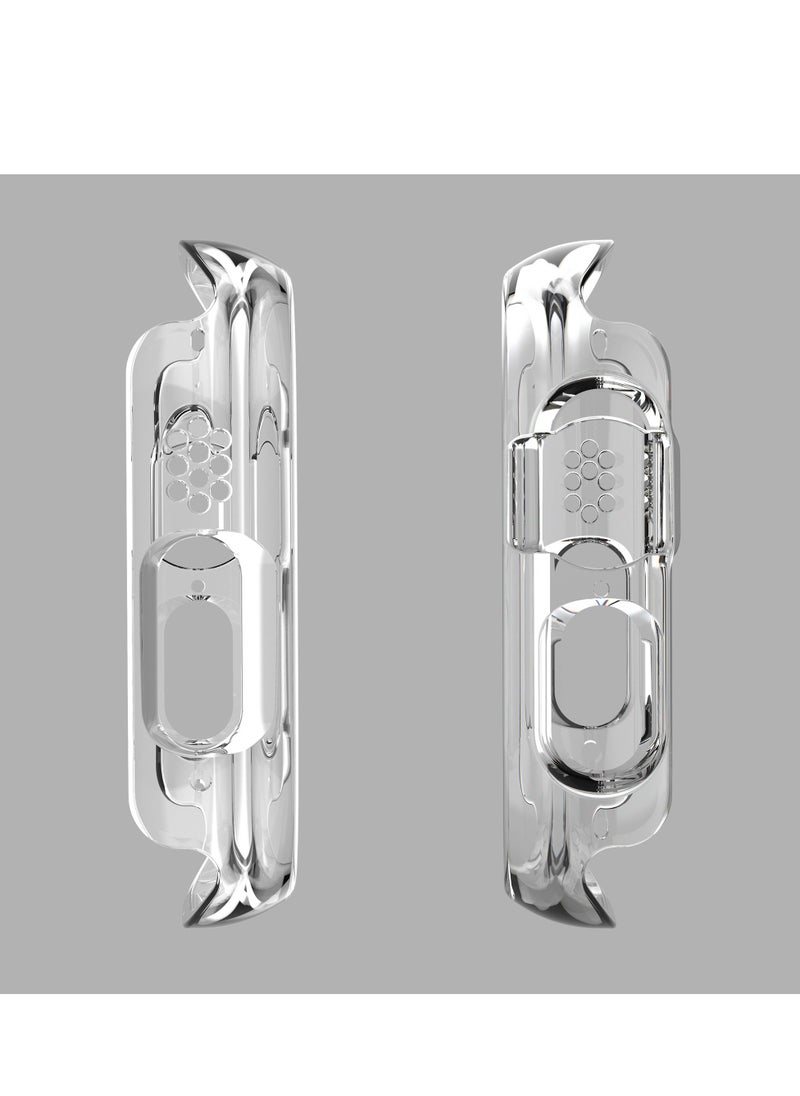 GULFLINK PC Half Case Protector frame Compatible with Apple Watch Series 8 ULTRA 49 mm Transparent  - Image 3