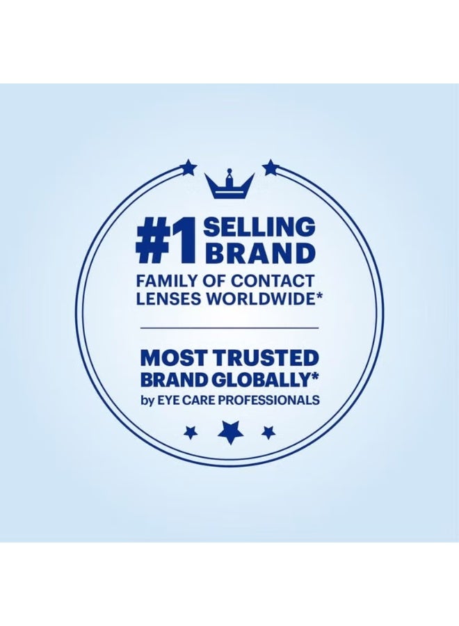 Acuvue 2 (9.50-) Pack of 6 lenses, 2-week use contact lenses, clear contact lenses - Image 4