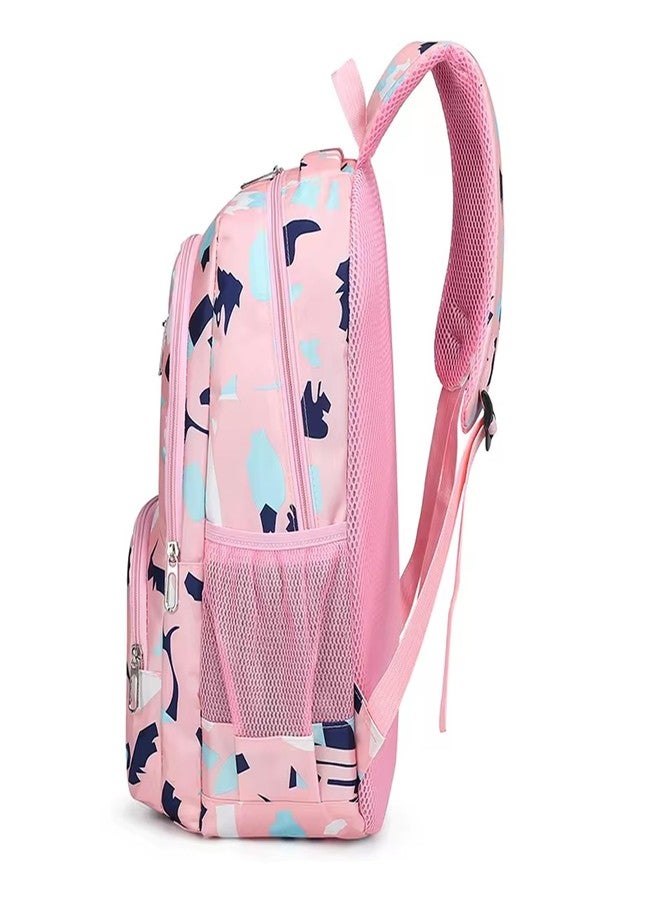 CLUCI Heavy Duty Waterproof School & College Backpack for Girls & Women | Durable Tuition Bag with Large Storage | Stylish and Comfortable Design for Daily Use - Image 3