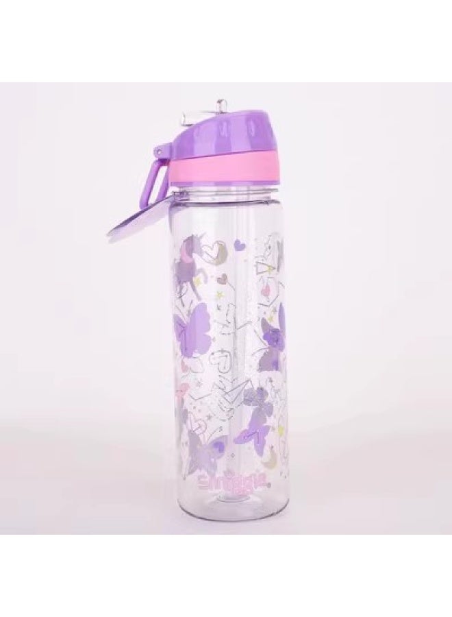 Smiggle Australian Smiggle Kids Straw Cup - Large Capacity Easy Carry Water Bottle