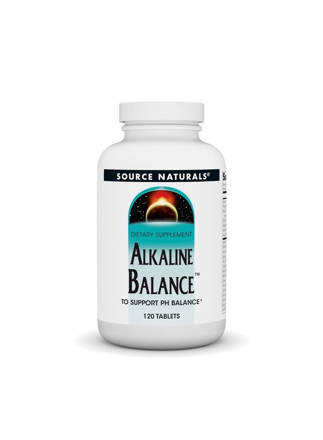 Source Naturals Alkaline Balance to Support PH Balance* - 120 Tablets - Image 1