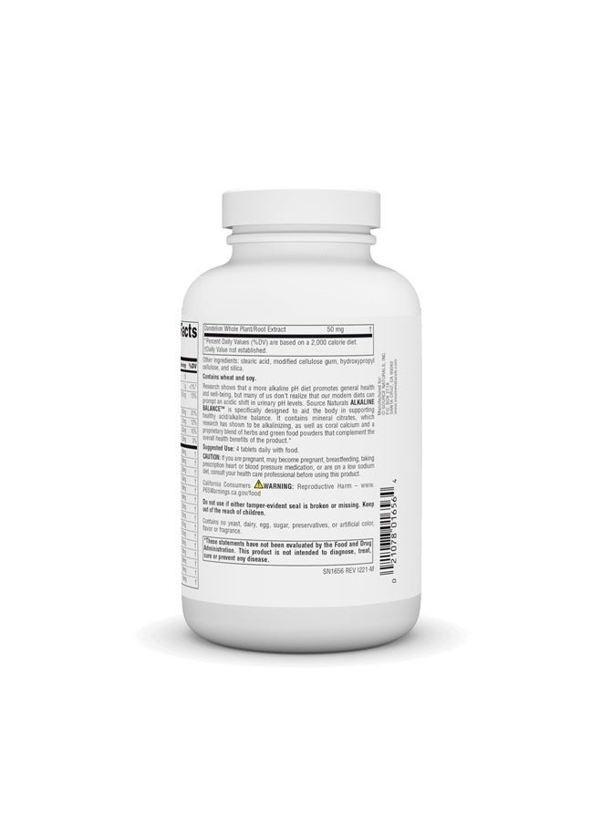 Source Naturals Alkaline Balance to Support PH Balance* - 120 Tablets - Image 3