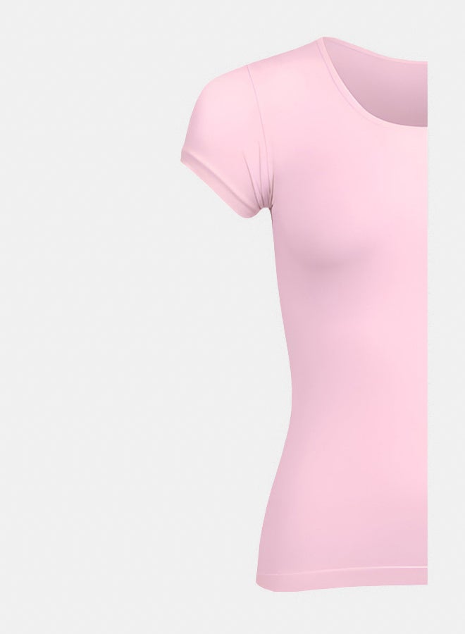 Silvy Lycra Lucy Half Sleeves Round Neck Top For Women - Image 3