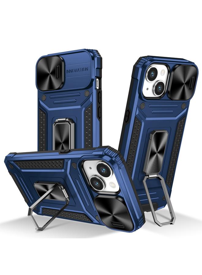 اس-توب جراب Camshield Robot TPU هجين من البولي يوريثين الحراري لهاتف iPhone 15 - Image 1