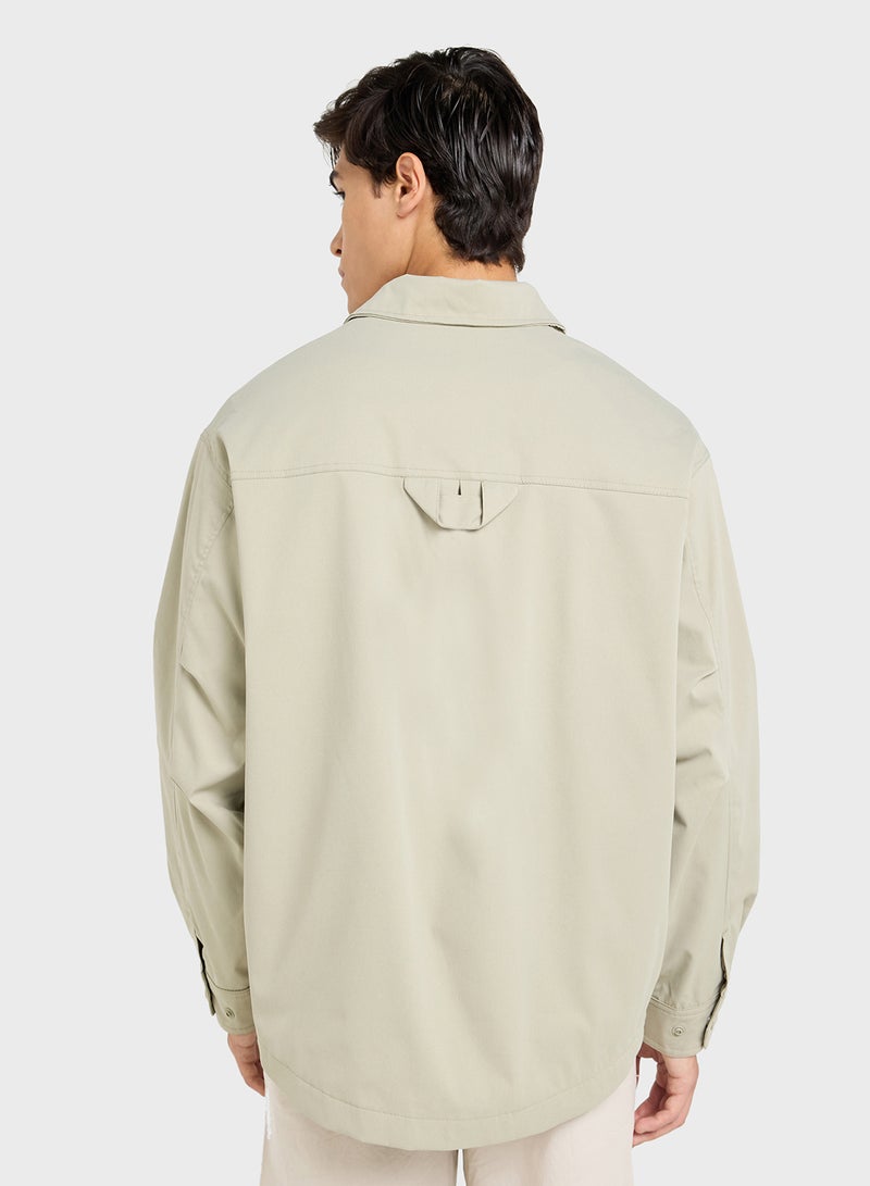 JACK & JONES Jcohelvetica Parachute Regular Fit Overshirt  - Image 2