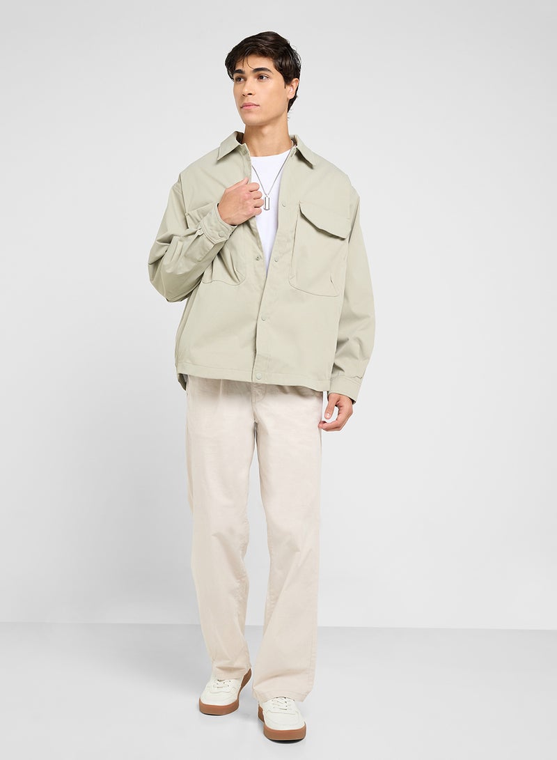 JACK & JONES Jcohelvetica Parachute Regular Fit Overshirt  - Image 4