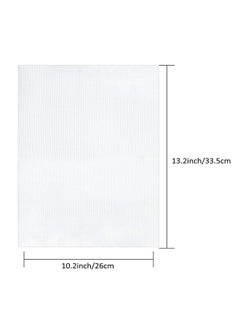 Pllieay 5 Pieces 7 Count Plastic Mesh Canvas Sheets For Embroidery Acrylic Yarn Crafting Knit And Crochet Projects Make Aquarium Dividers(10.2 X 13.2 Inch Come With 4 Pieces Weaving Needles)  - Image 3