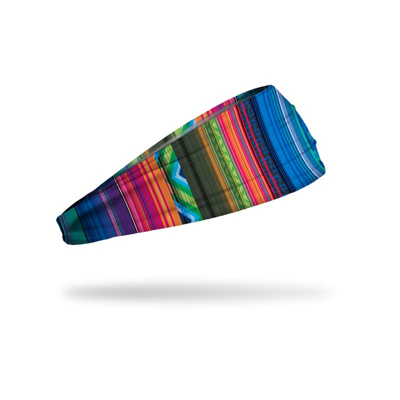 JUNK Brands Big Bang Lite Headband - Moisture-Wicking, Performance Fabric, Non-Slip, Sports Sweatband for Men & Women - One Size - On The Border - Image 3