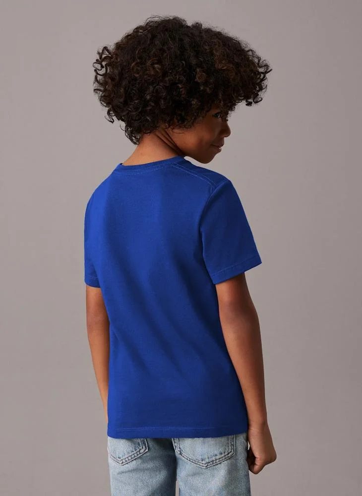 Calvin Klein Jeans Kids Graphic Crew Neck T-Shirt