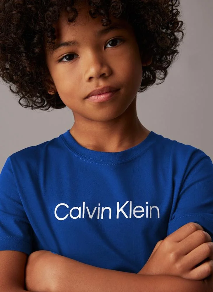 Calvin Klein Jeans  Kids Graphic Crew Neck T-Shirt for Men | Best Price UAE