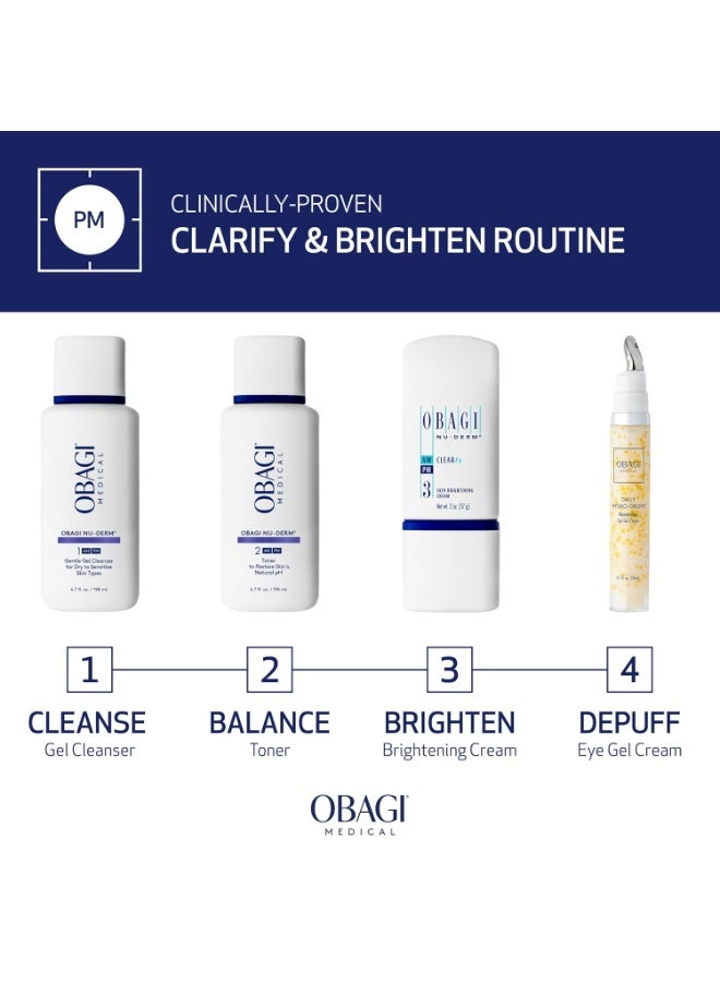 Obagi Medical NuDerm Clear Fx Skin Brightening and Evening Cream with Arbutin Vitamin C and Lactic Acid 2 oz - Image 3