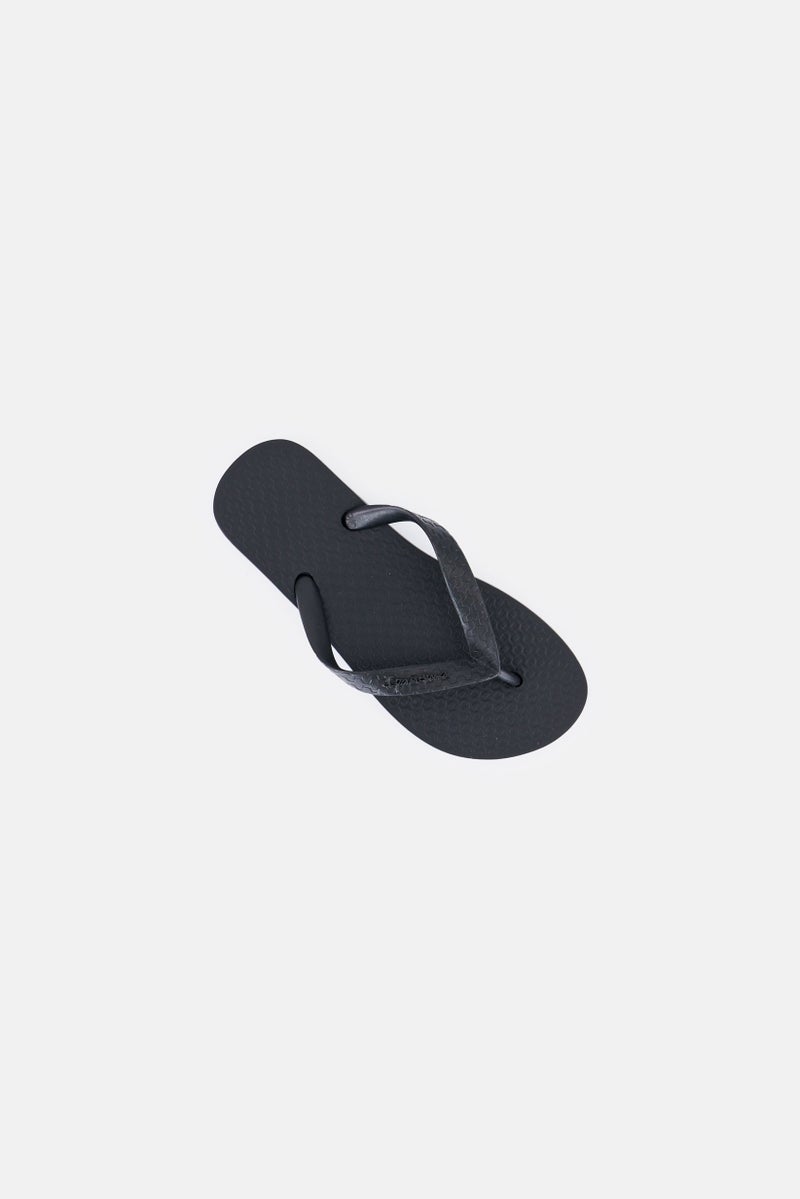 Ipanema Kids Girl Brand Logo Slip On Slippers, Black - Image 3