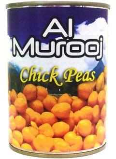 Generic Al Murooj Boiled Chick Peas Tin 400gm  - Image 1