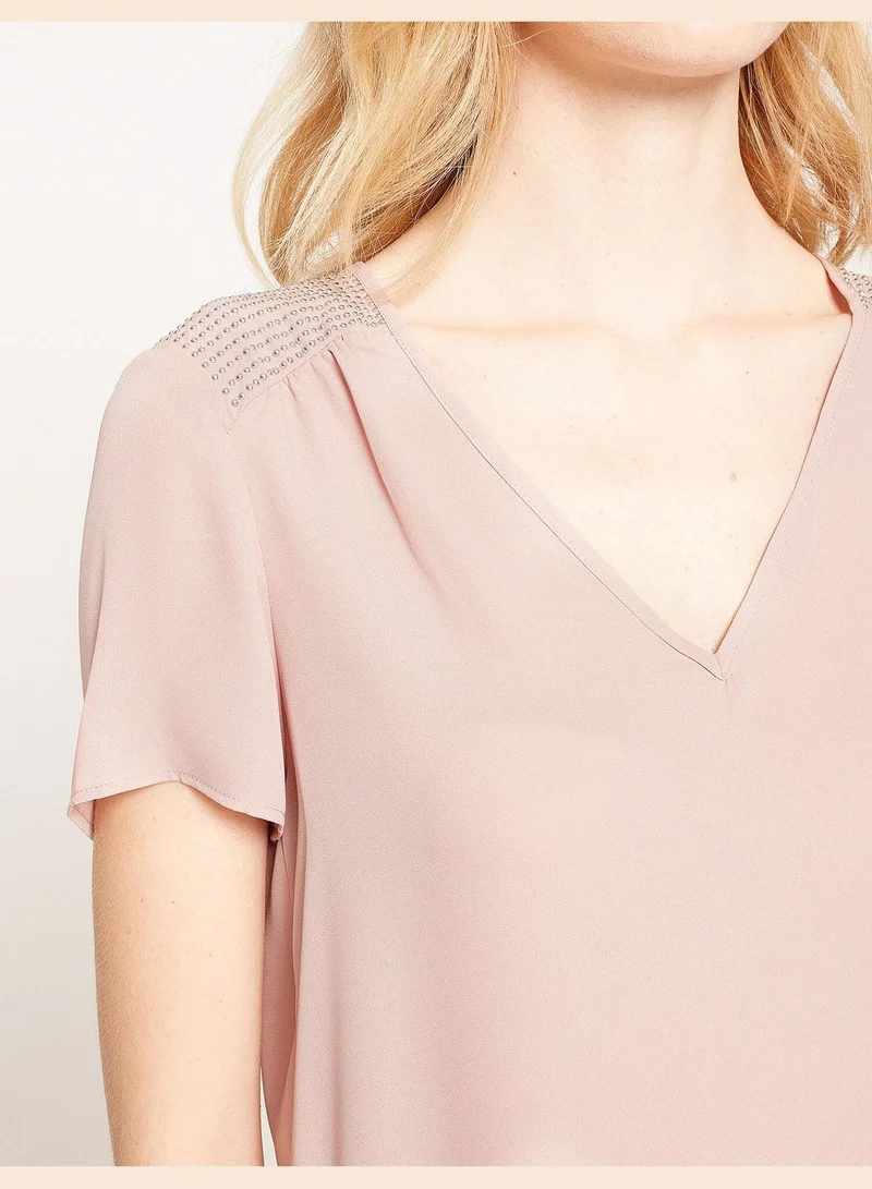 KOTON Shoulder Detailed Blouse