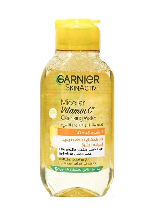 Garnier Skin Active Vitamin C Micellar Cleansing Water - 100 ml - Image 2
